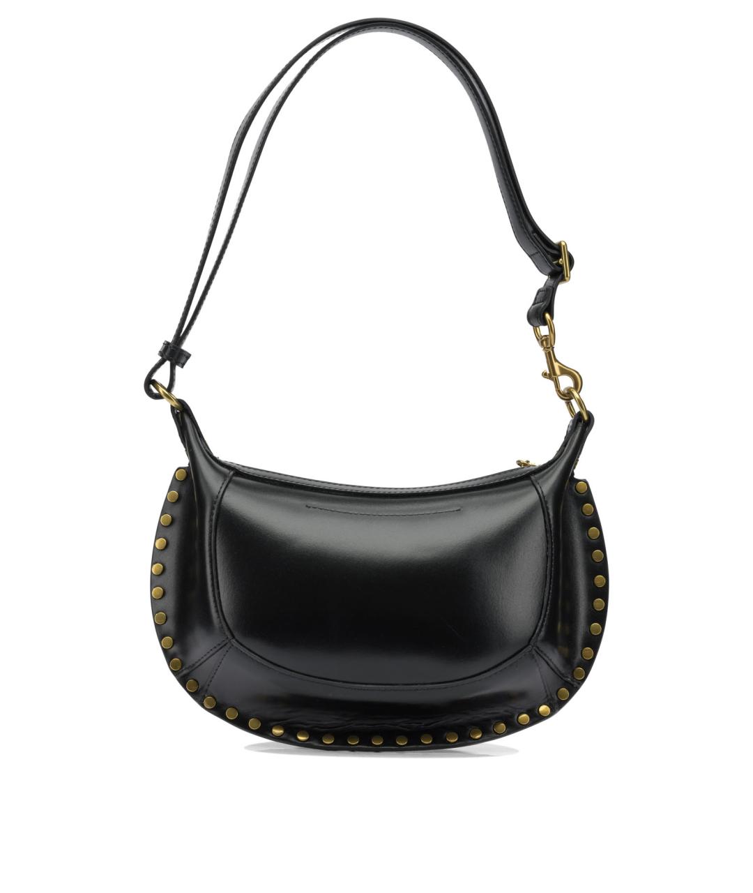 ISABEL MARANT Черная кожаная сумка через плечо, фото 3