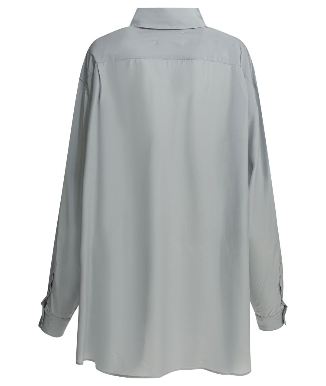 MAISON MARGIELA Серая вискозная рубашка, фото 2