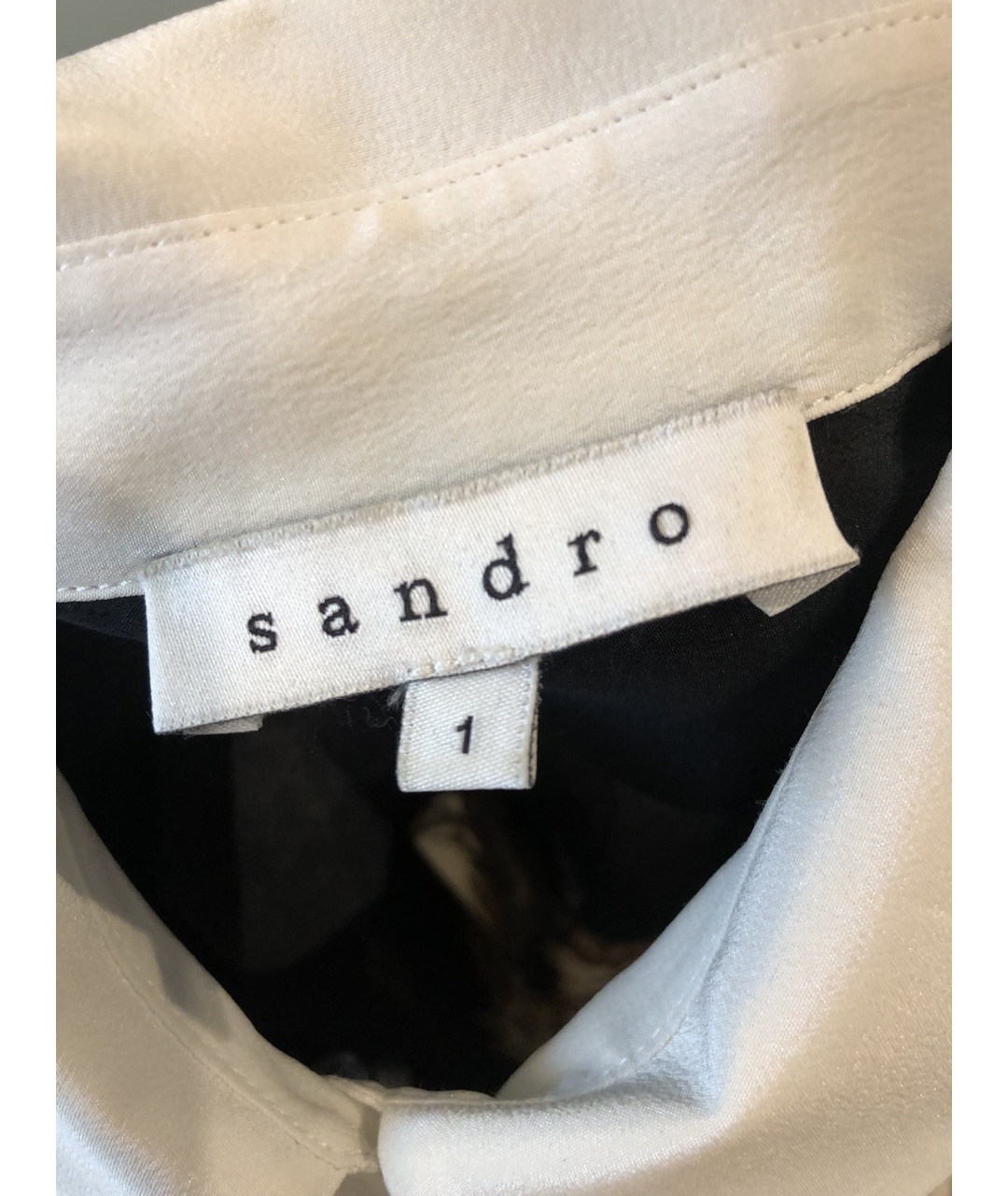 SANDRO Мульти шелковая рубашка, фото 3