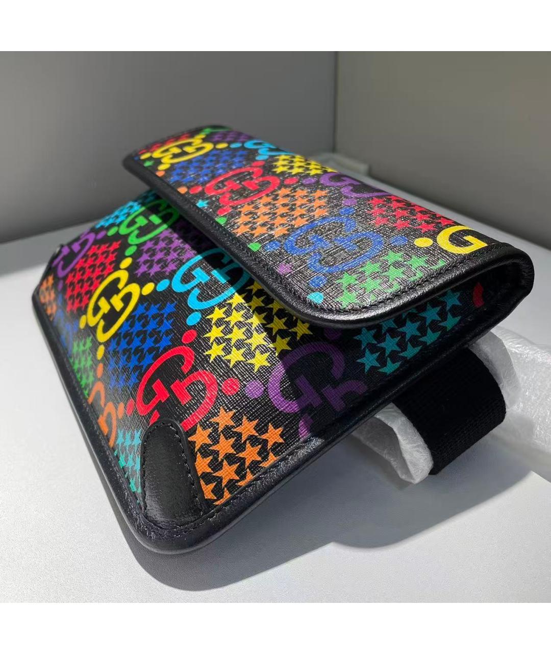 GUCCI Синтетическая поясная сумка, фото 5