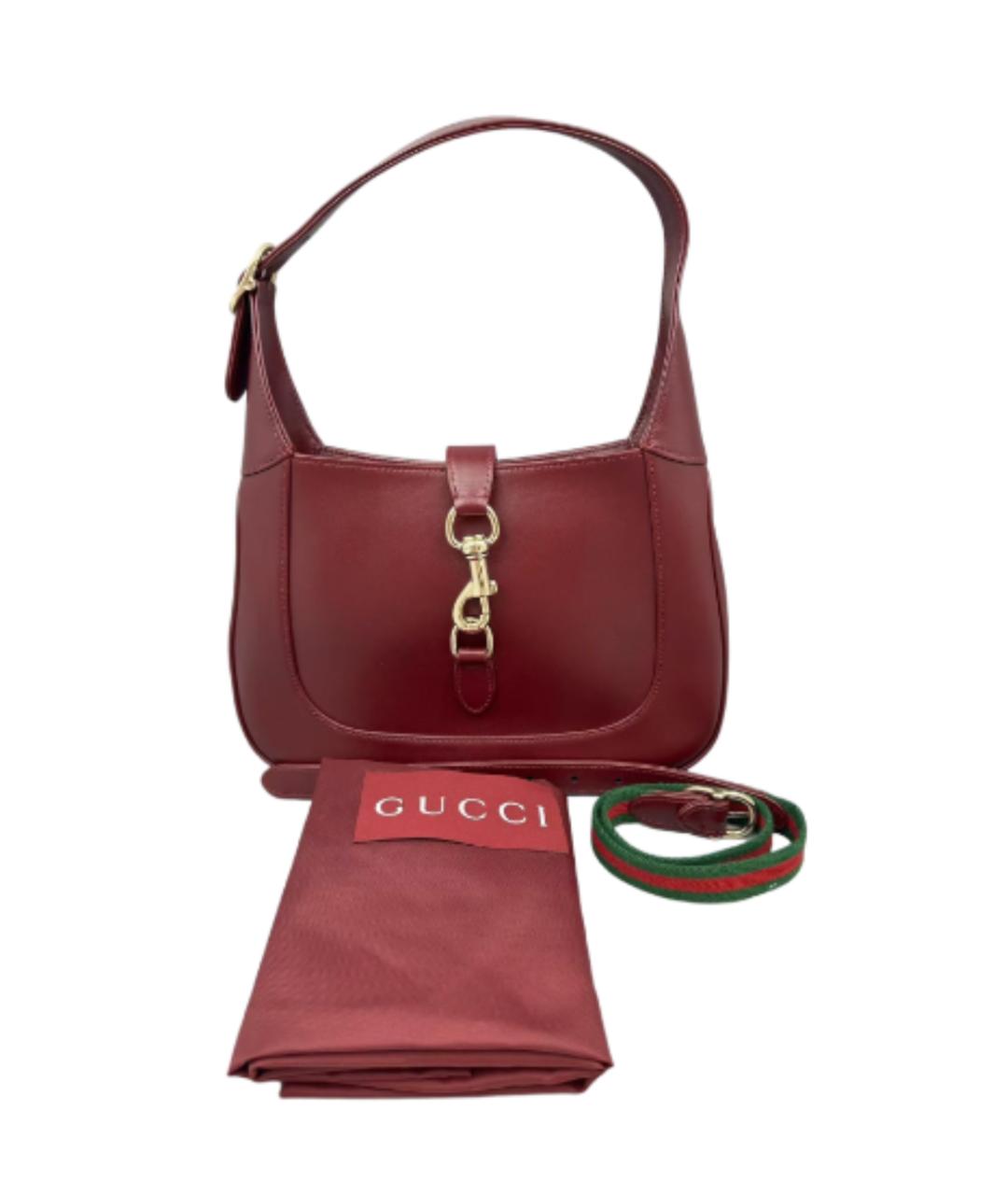 GUCCI Бордовая сумка с короткими ручками, фото 9