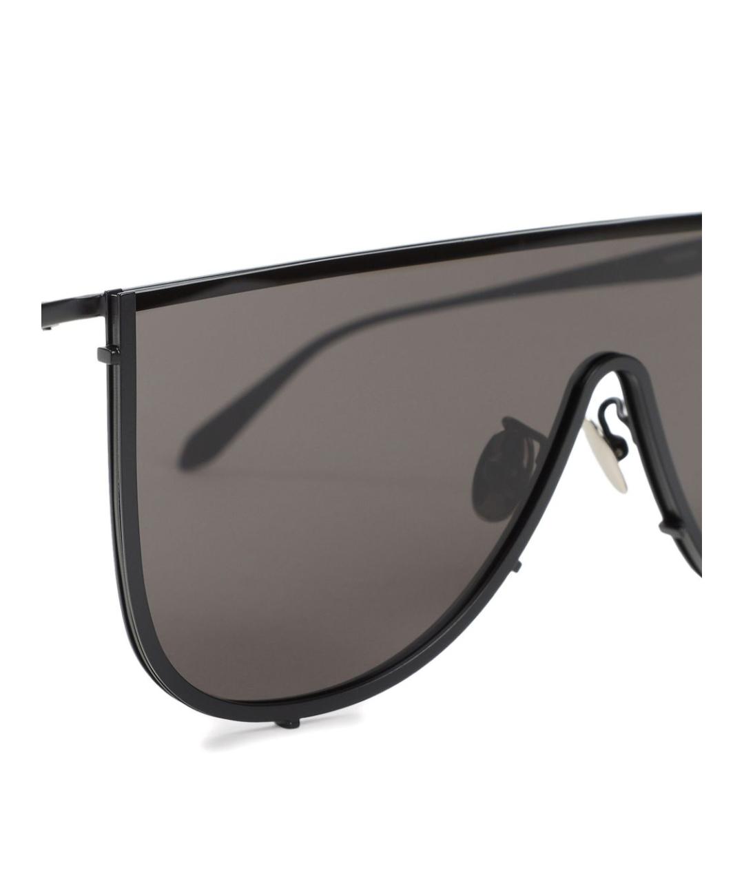 ALAIA Черные металлические солнцезащитные очки, фото 2