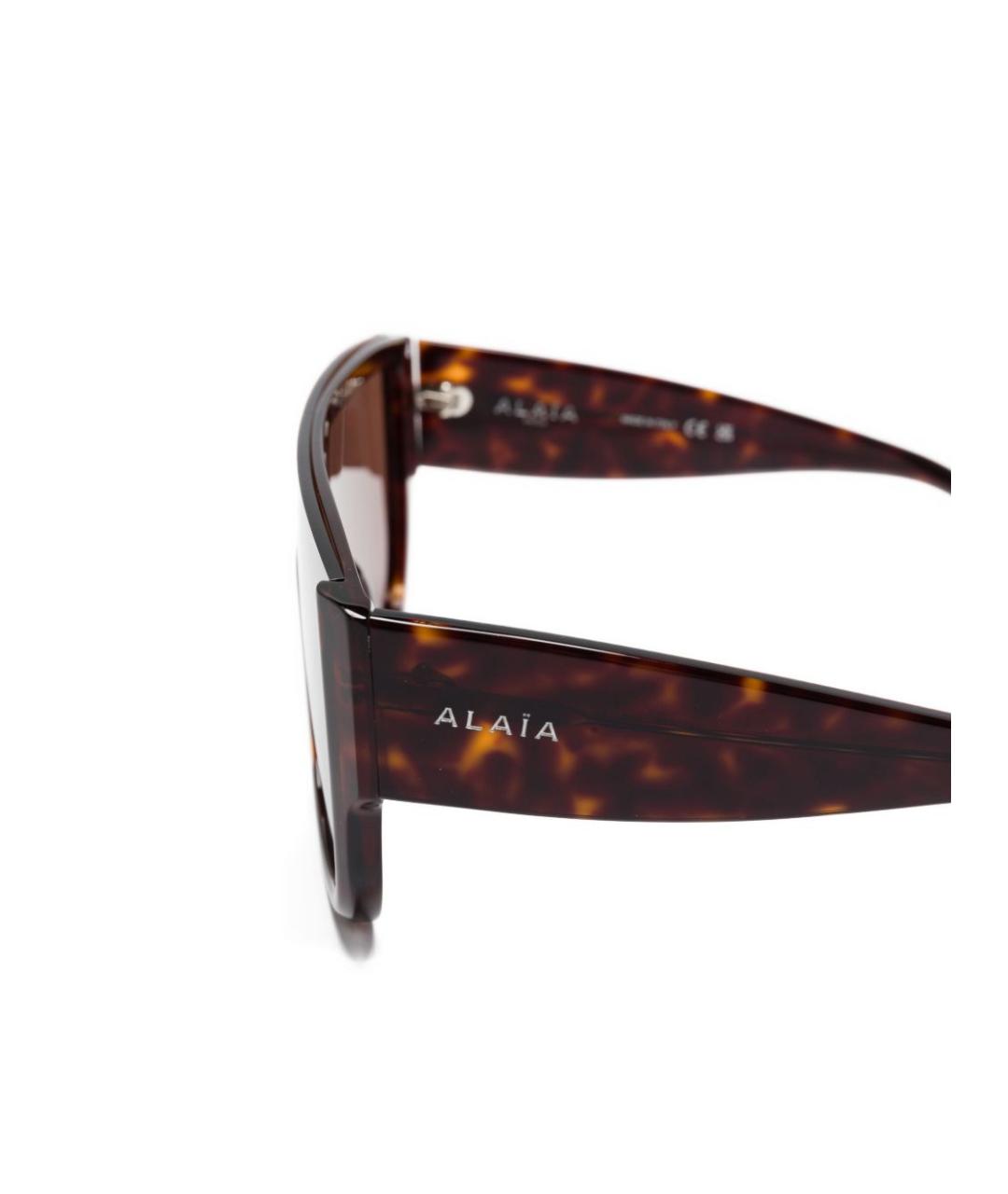 ALAIA Коричневые солнцезащитные очки, фото 3