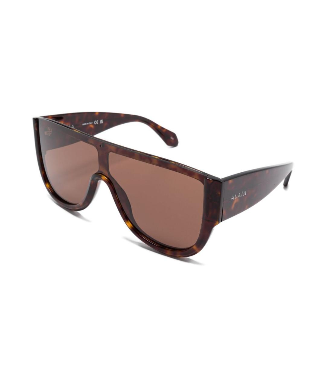 ALAIA Коричневые солнцезащитные очки, фото 2