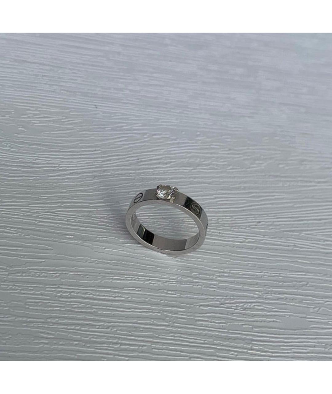 CARTIER Серебряное кольцо из белого золота, фото 2