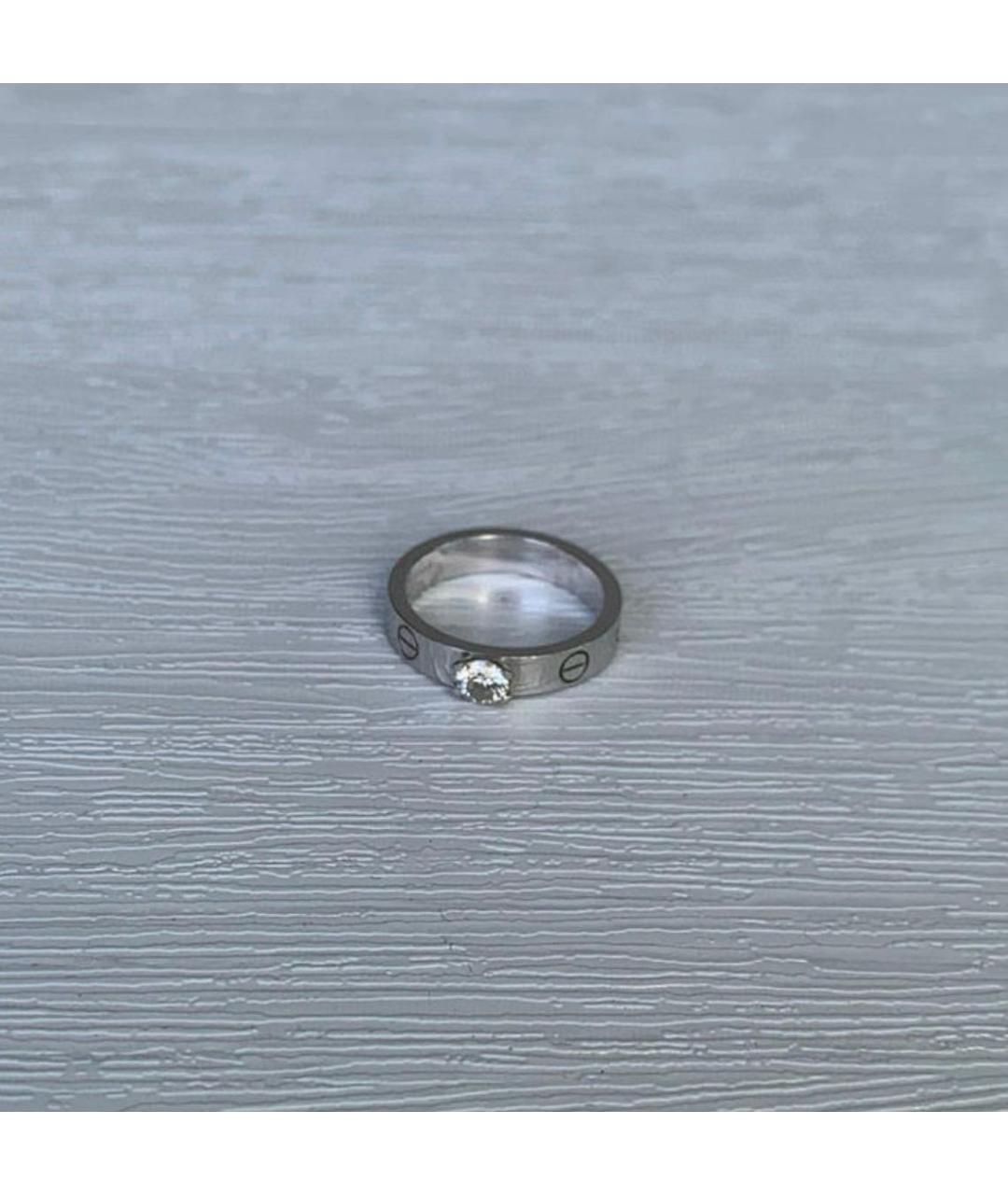 CARTIER Серебряное кольцо из белого золота, фото 3