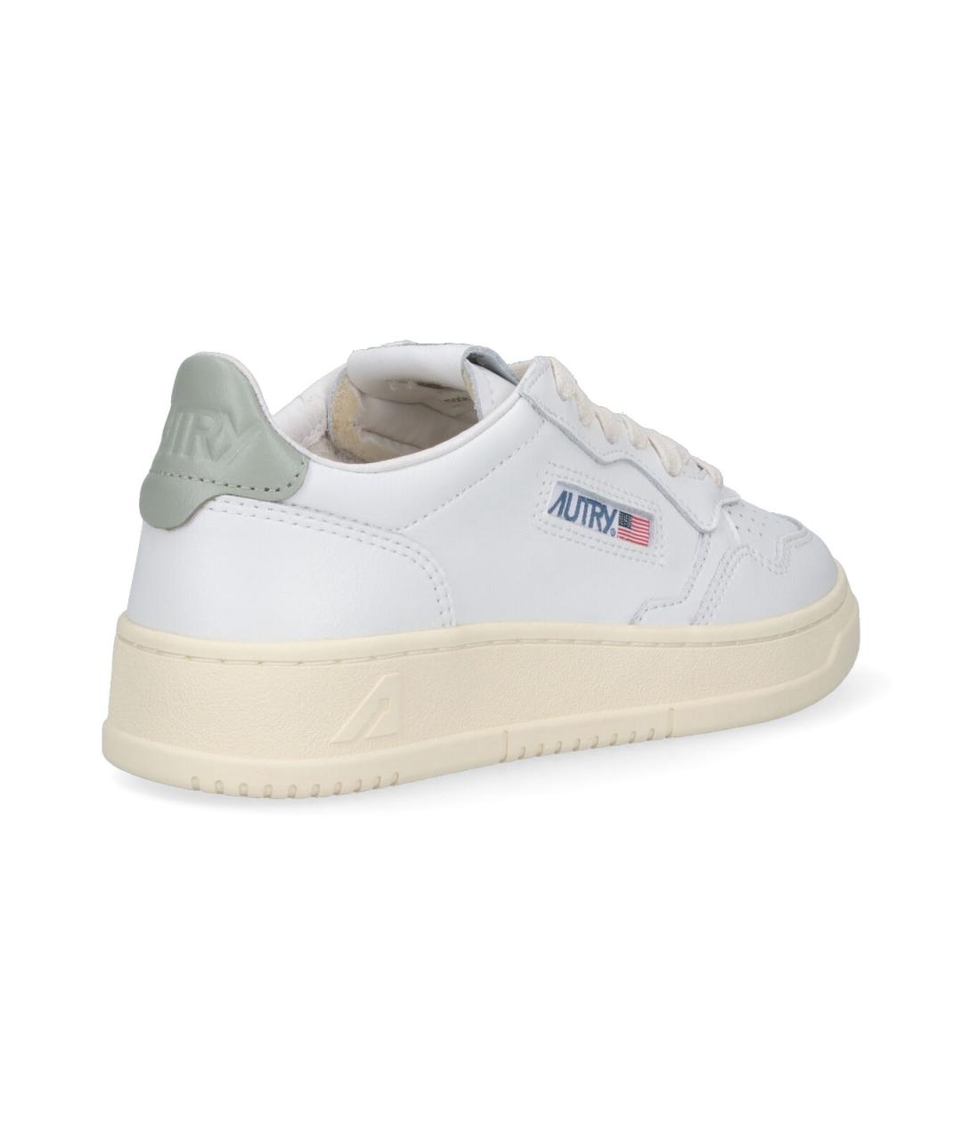 AUTRY Белые кожаные кеды, фото 4
