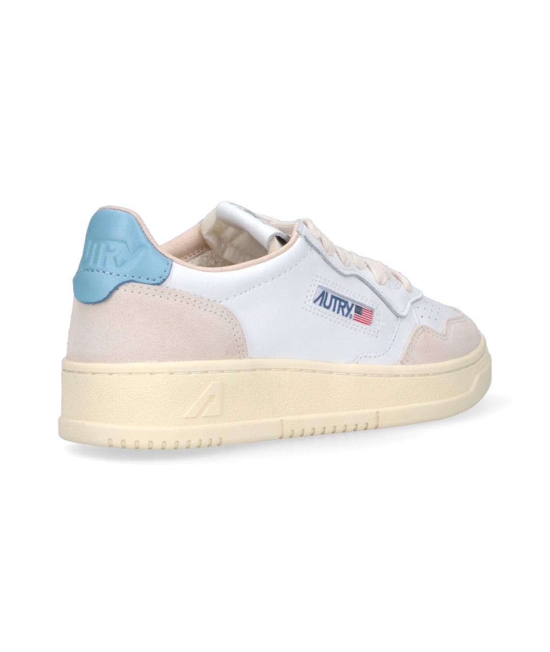 AUTRY Белые кожаные кеды, фото 4