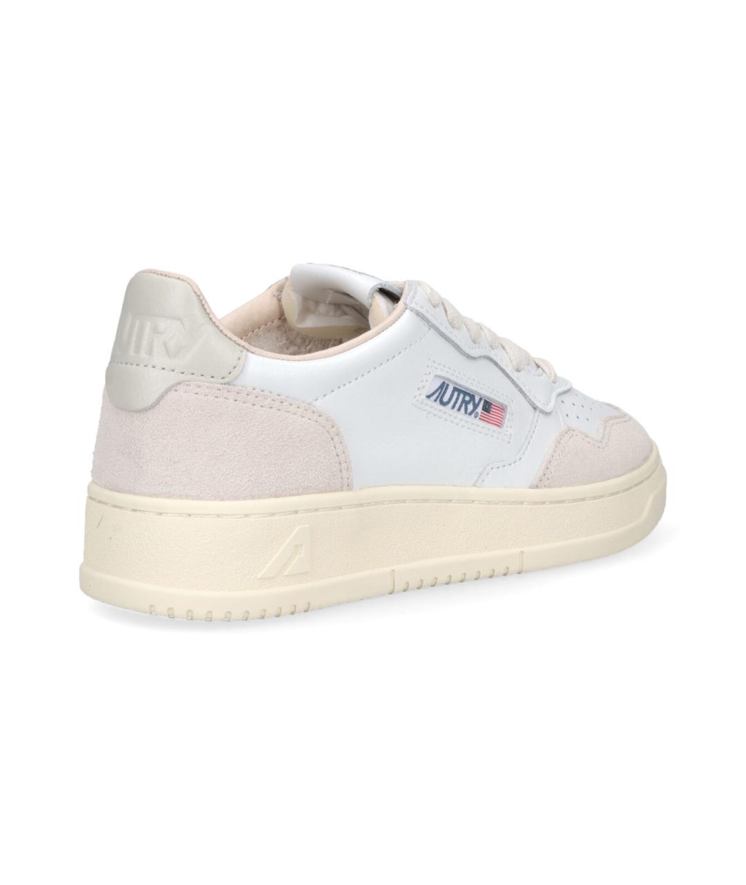 AUTRY Белые кожаные кеды, фото 4