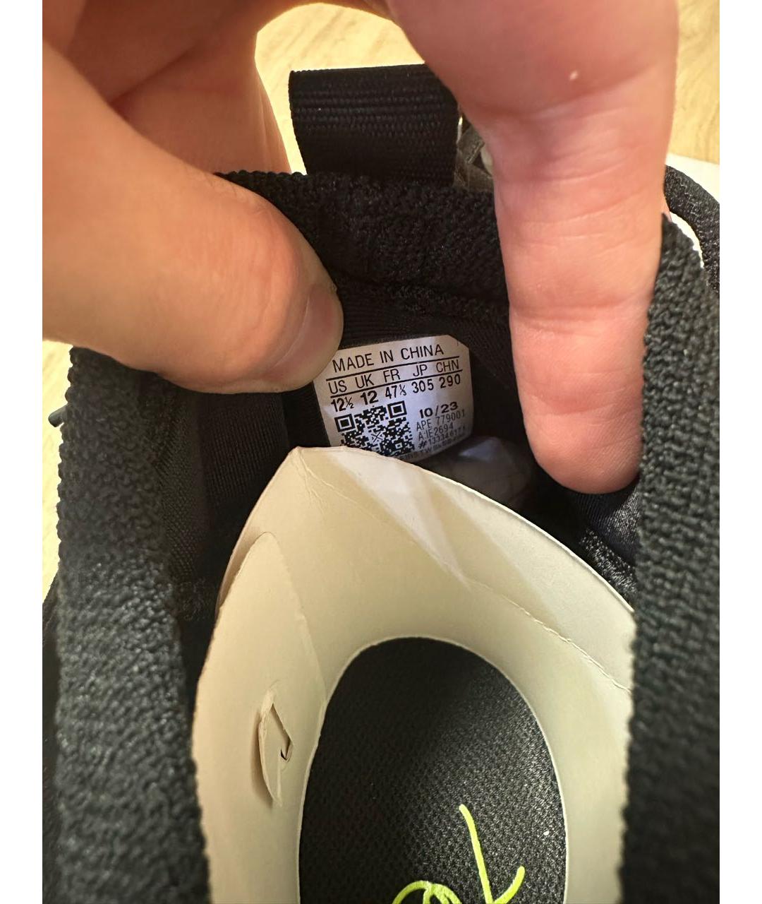 ADIDAS Оранжевое текстильные высокие кроссовки / кеды, фото 6