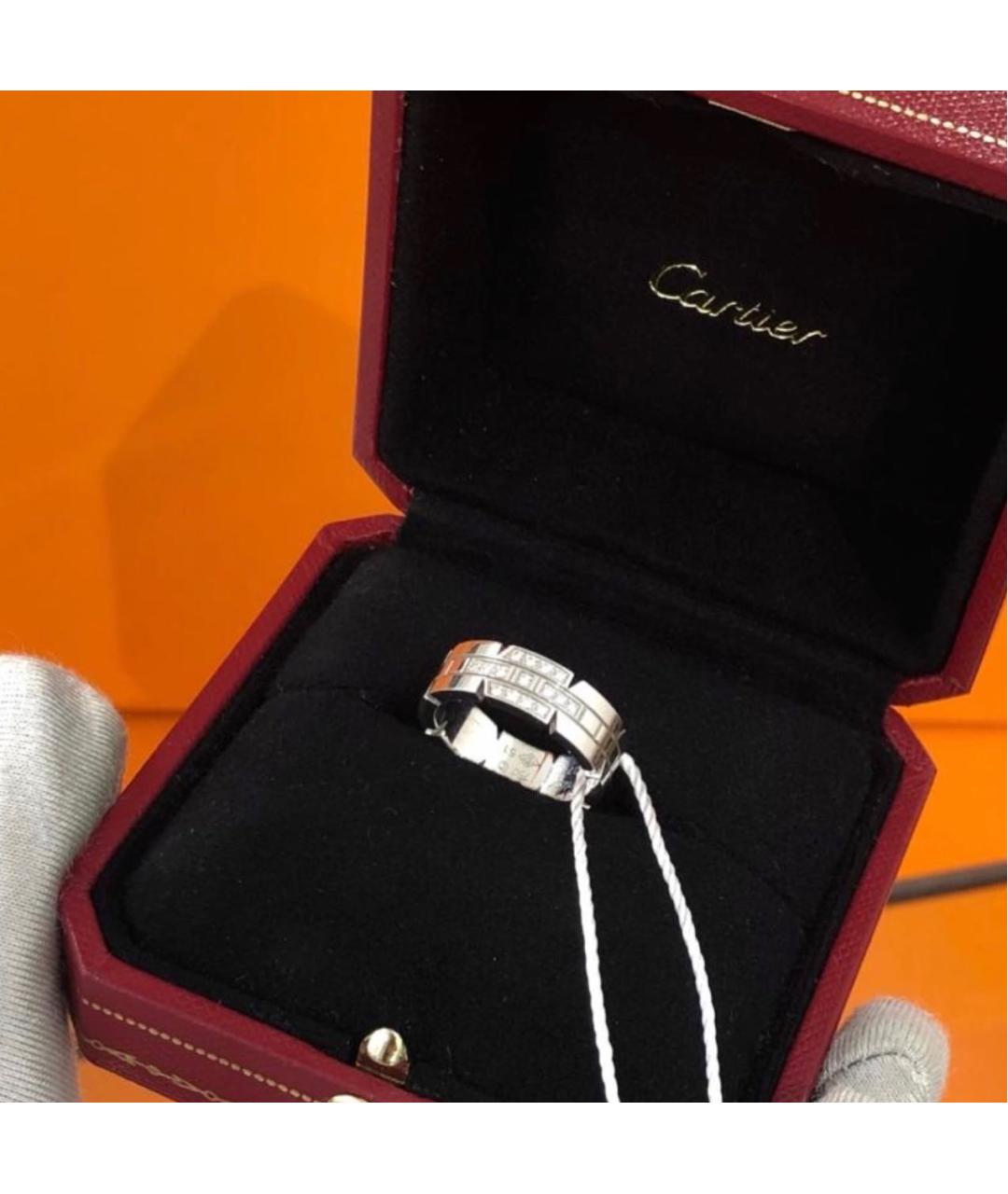 CARTIER Серебряное кольцо из белого золота, фото 2