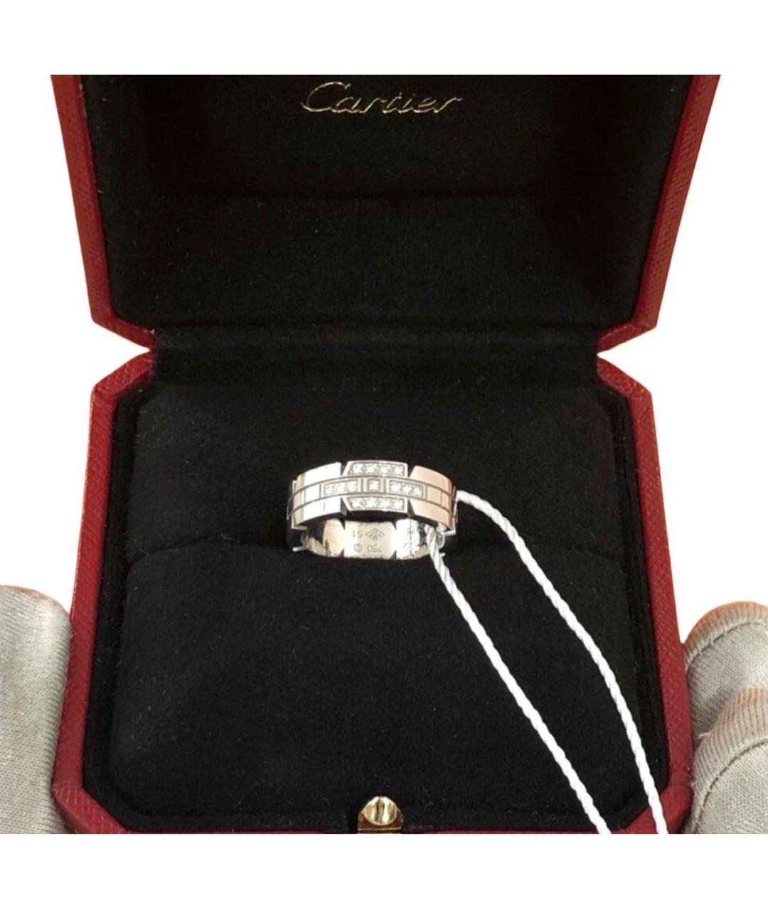 CARTIER Серебряное кольцо из белого золота, фото 5