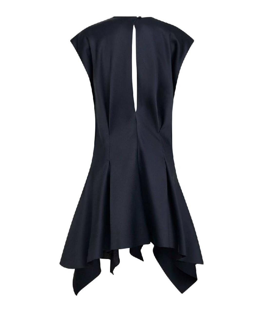 KHAITE Черное шелковое коктейльное платье, фото 2