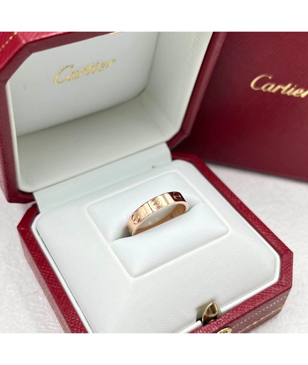 CARTIER Золотое кольцо из розового золота, фото 3
