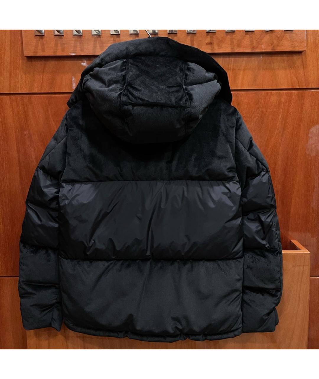 PAUL & SHARK Черный полиэстеровый пуховик, фото 2