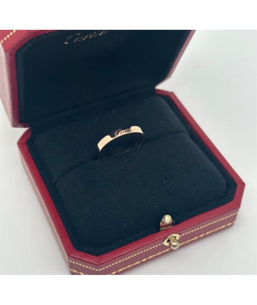 CARTIER Золотое кольцо из розового золота, фото 4