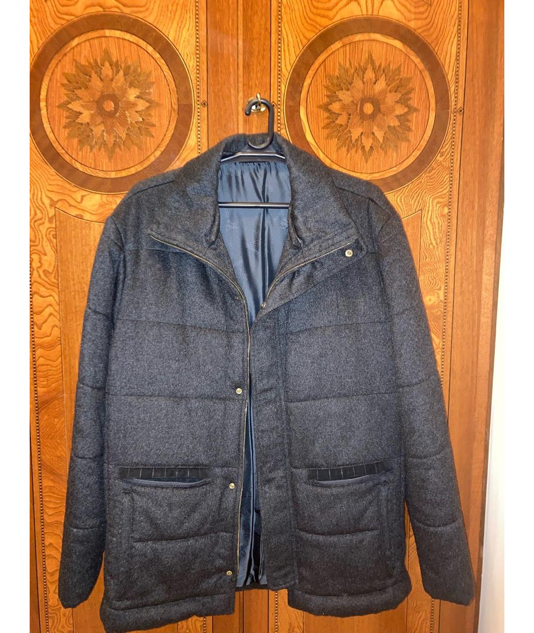 BRIONI Черная кашемировая куртка, фото 5