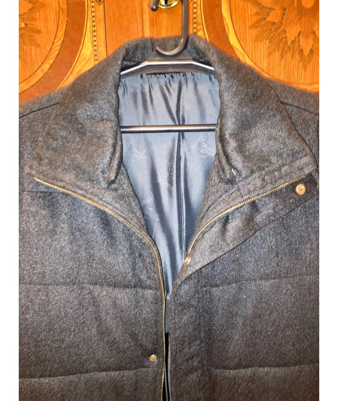 BRIONI Черная кашемировая куртка, фото 4