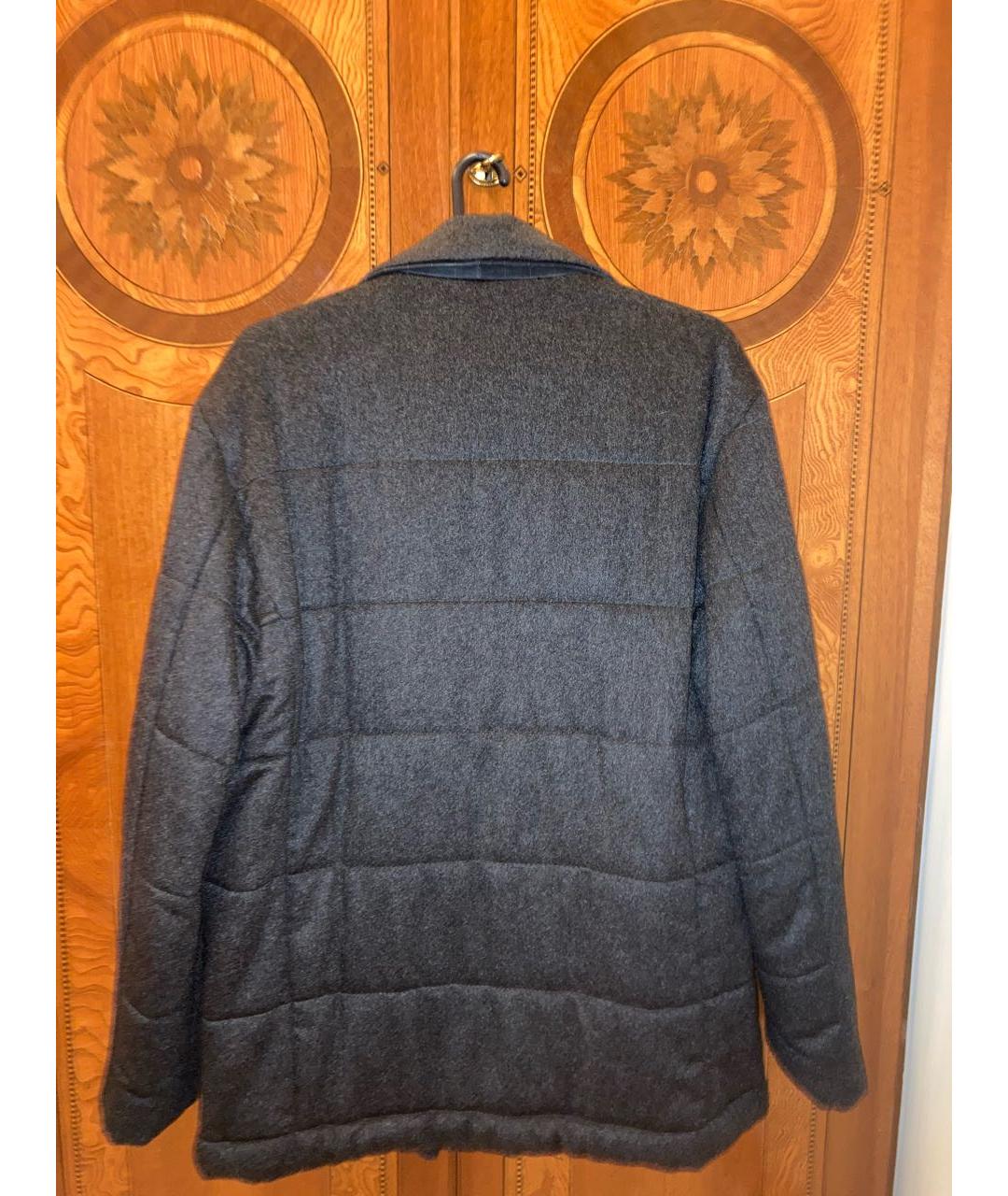 BRIONI Черная кашемировая куртка, фото 2