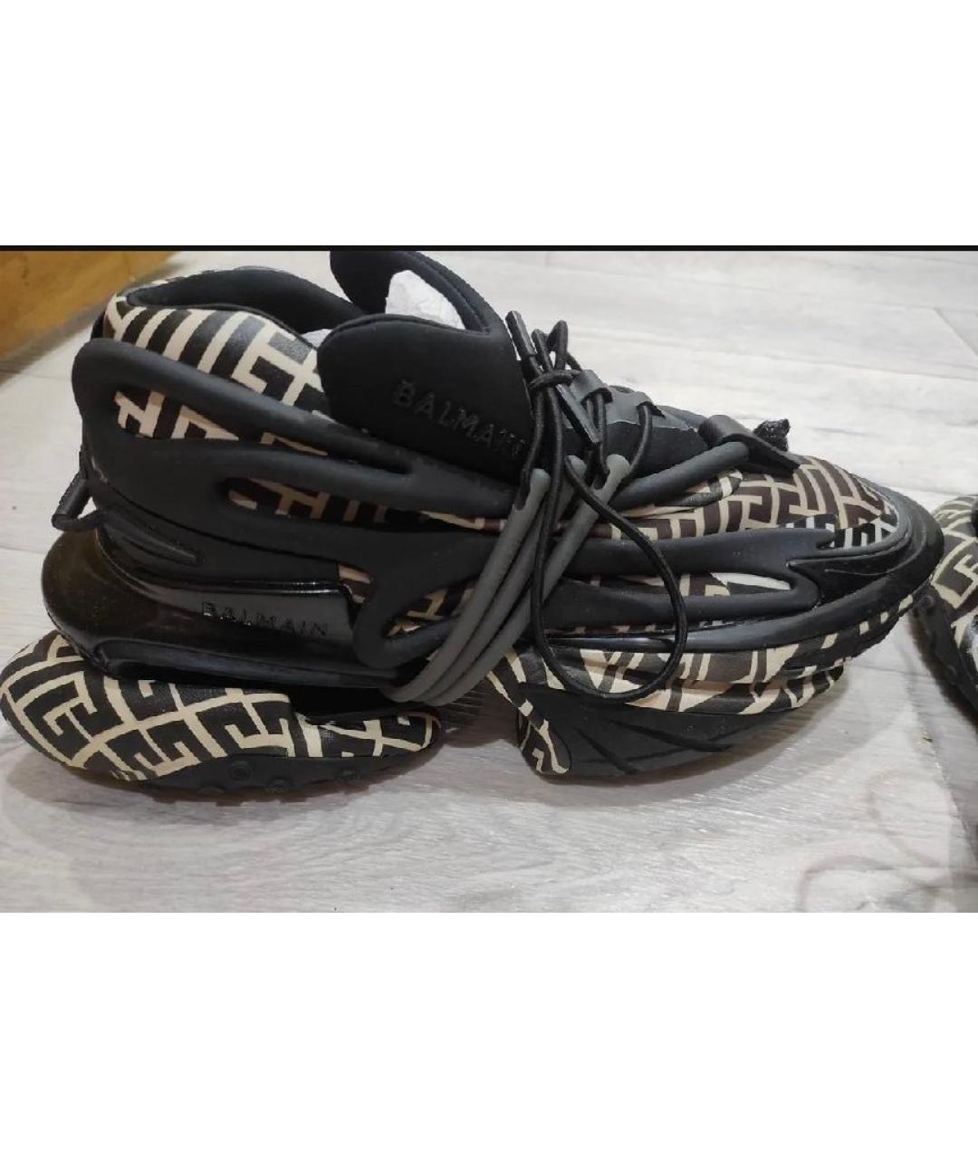 BALMAIN Мульти высокие кроссовки / кеды, фото 5