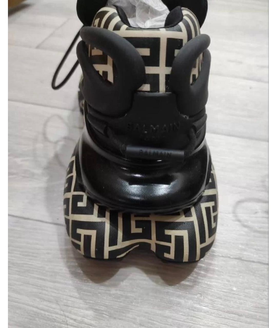 BALMAIN Мульти высокие кроссовки / кеды, фото 4