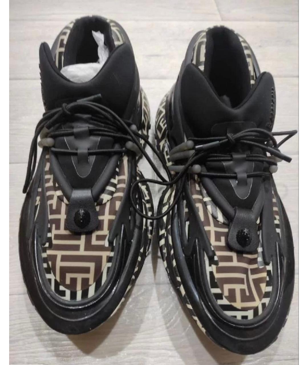 BALMAIN Мульти высокие кроссовки / кеды, фото 2