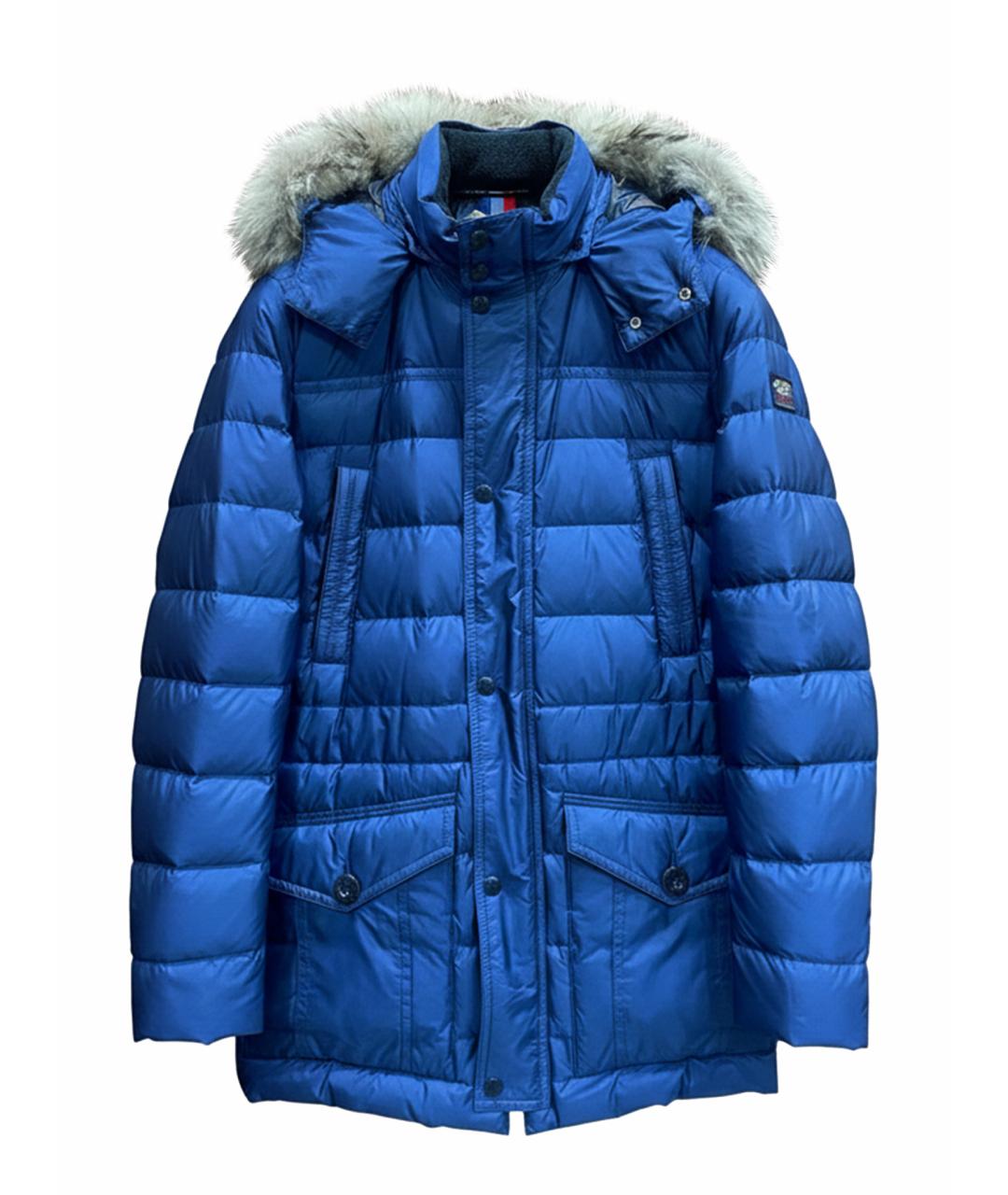 PAUL & SHARK Синий полиамидовый пуховик, фото 1