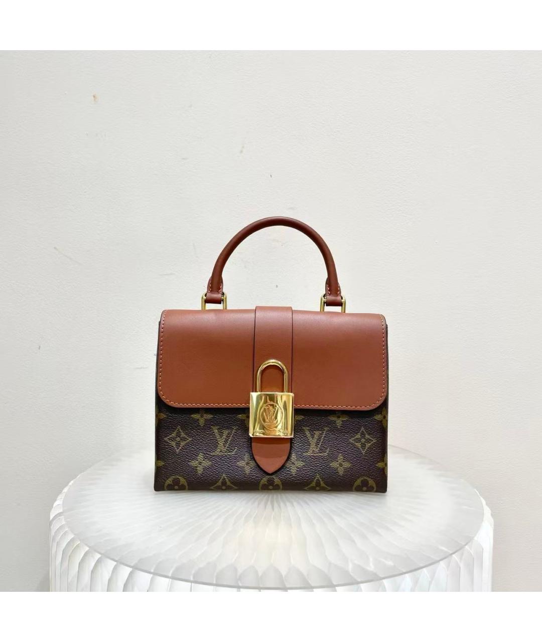 LOUIS VUITTON Синтетическая сумка с короткими ручками, фото 2