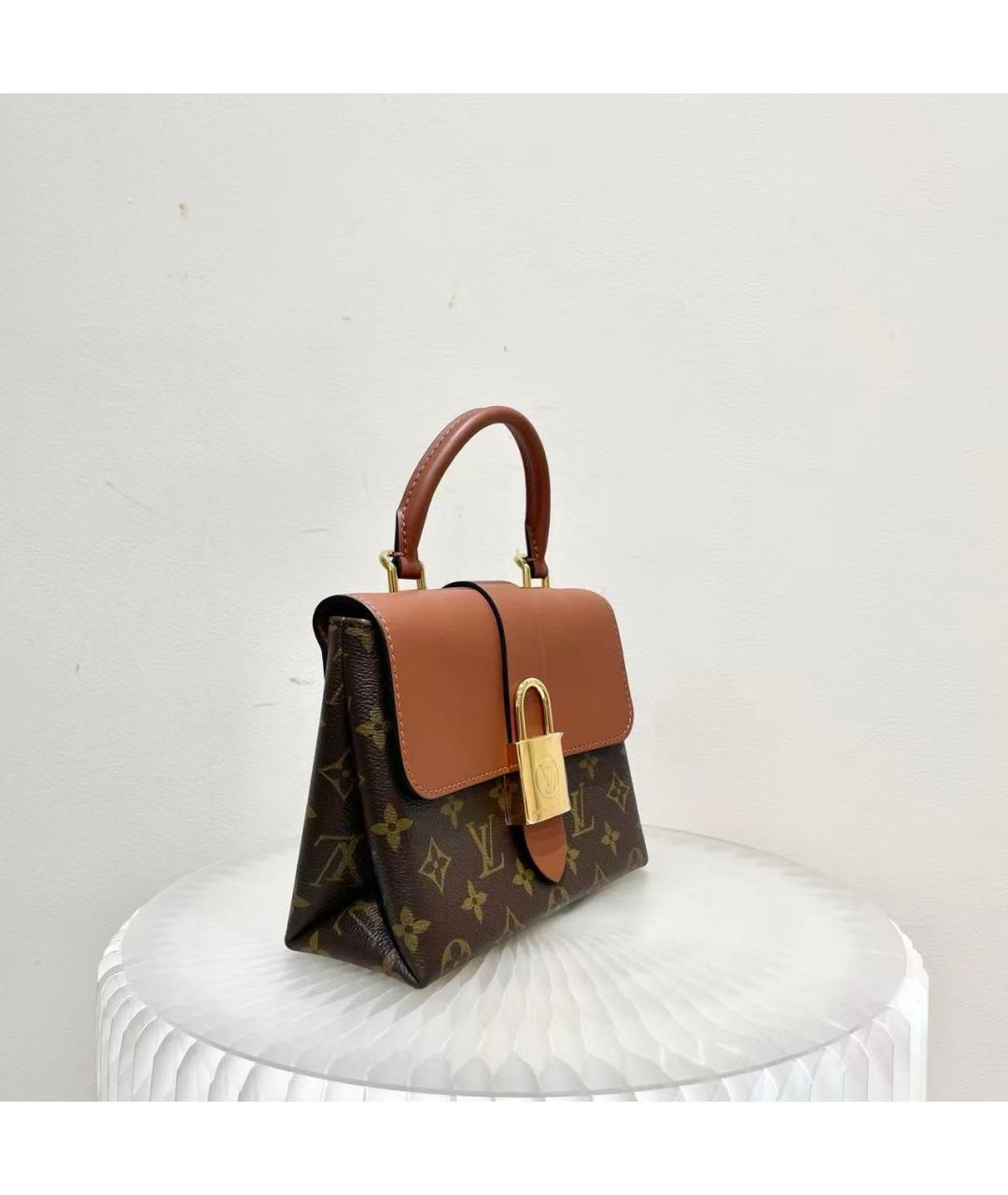 LOUIS VUITTON Синтетическая сумка с короткими ручками, фото 5