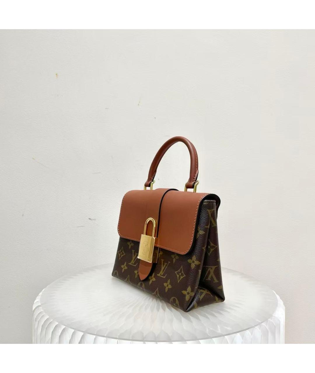 LOUIS VUITTON Синтетическая сумка с короткими ручками, фото 3