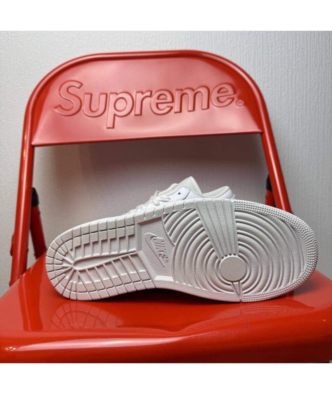 JORDAN Белые низкие кроссовки / кеды, фото 5