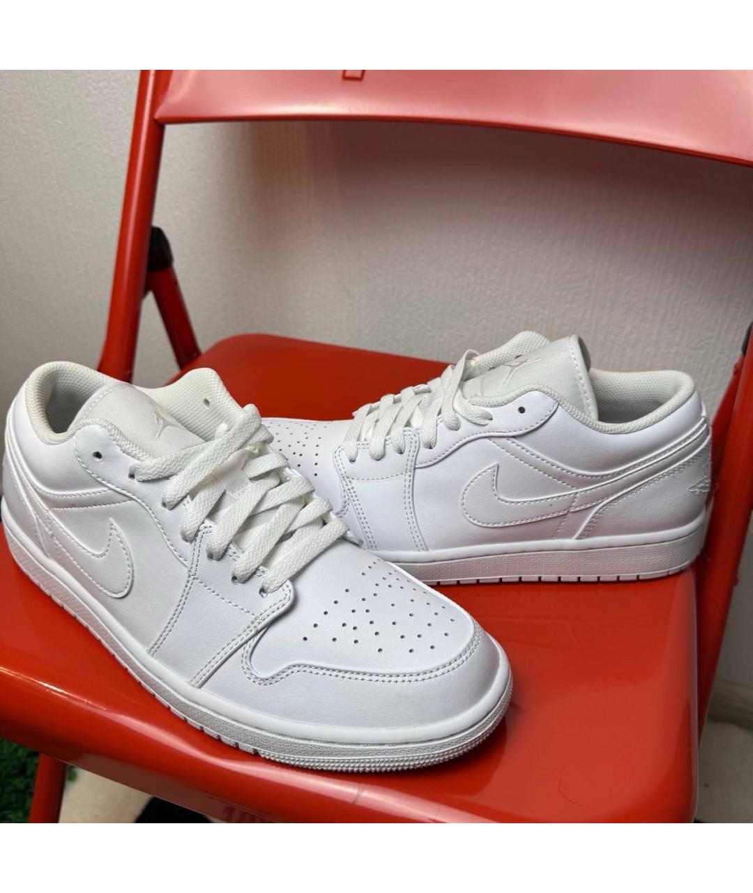 JORDAN Белые низкие кроссовки / кеды, фото 2