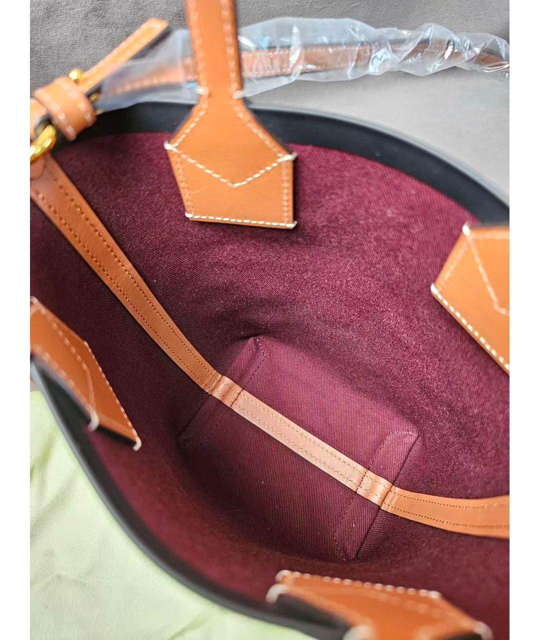 BURBERRY Коричневая сумка через плечо, фото 7