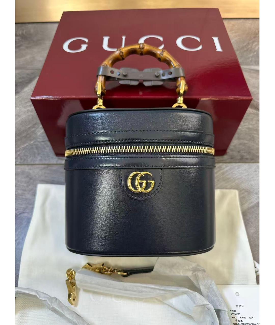GUCCI Черная сумка через плечо, фото 2