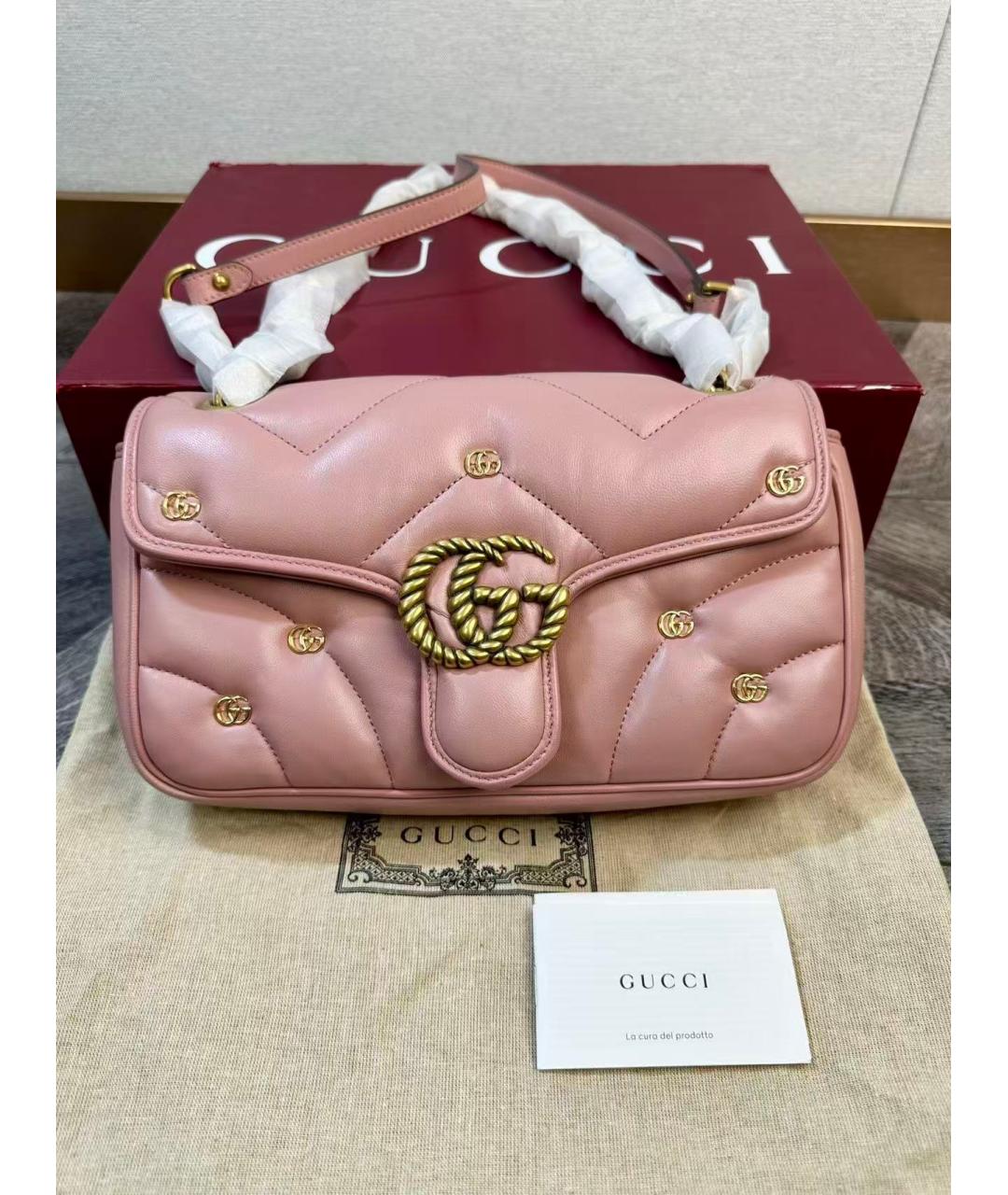 GUCCI Черная кожаная сумка через плечо, фото 2