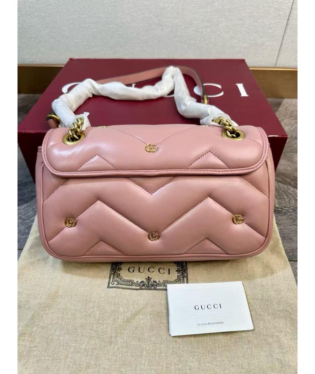 GUCCI Черная кожаная сумка через плечо, фото 3