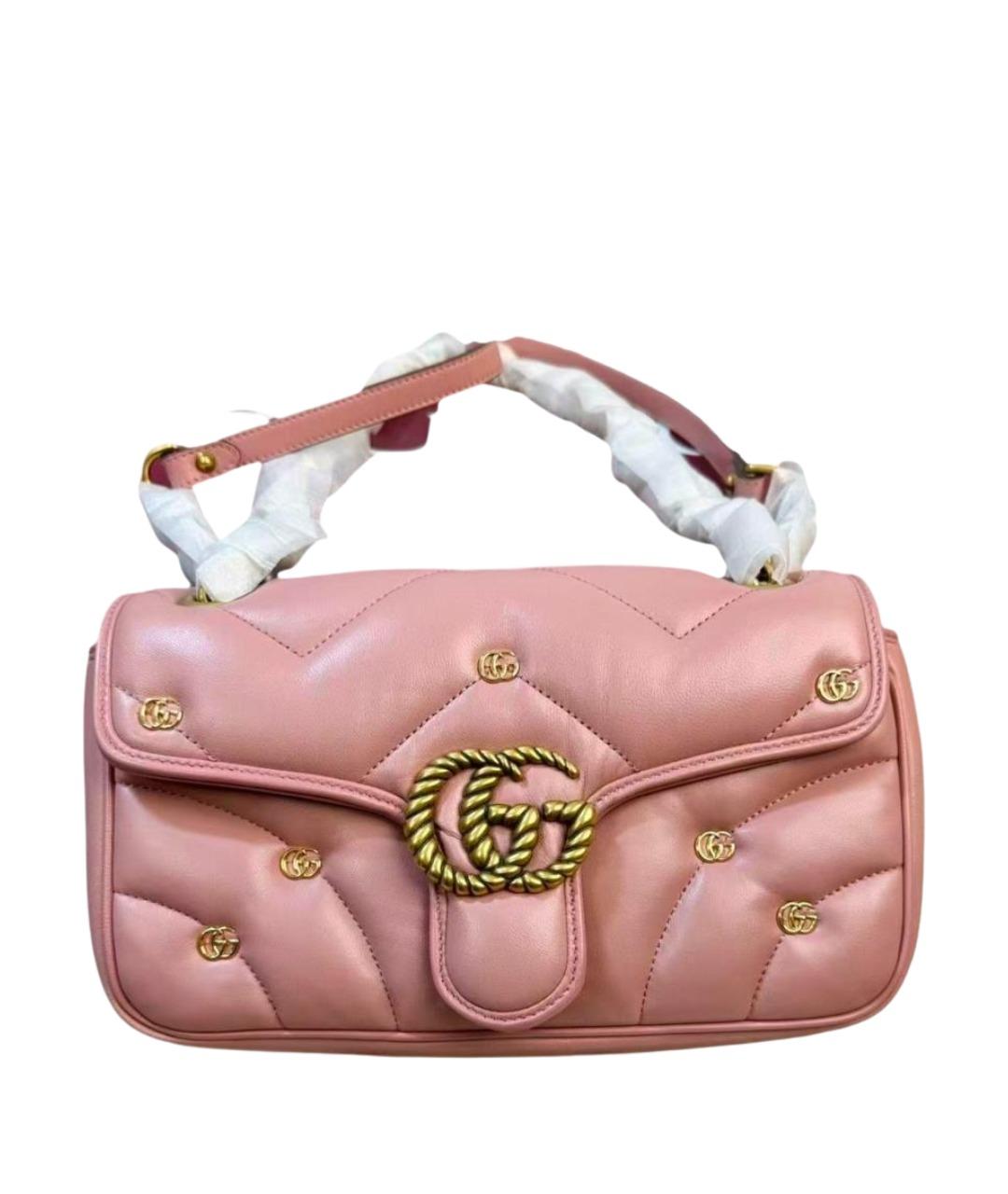 GUCCI Черная кожаная сумка через плечо, фото 1