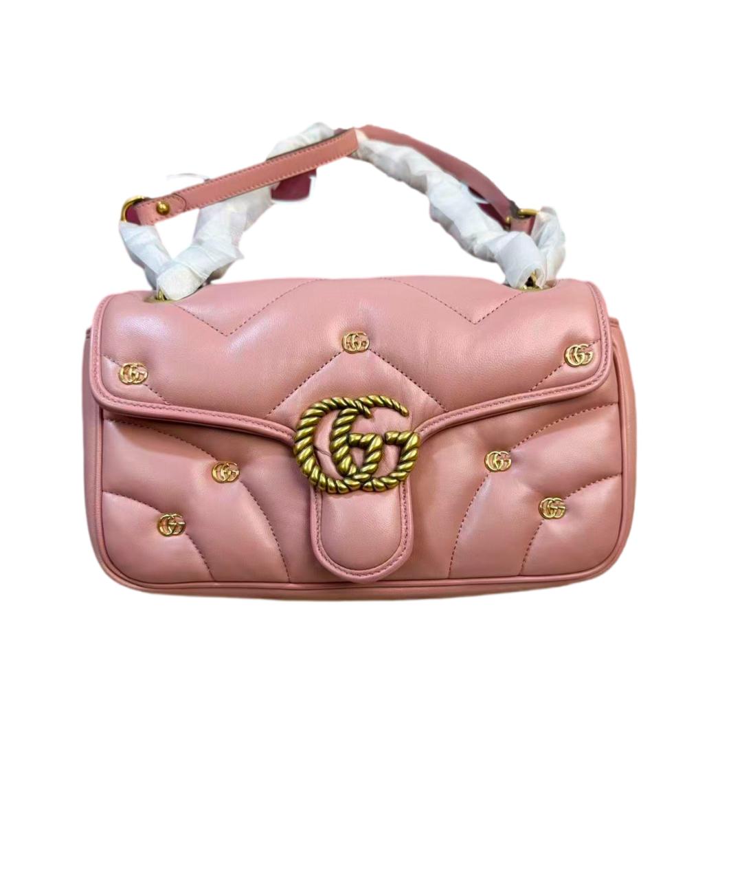 GUCCI Черная кожаная сумка через плечо, фото 5