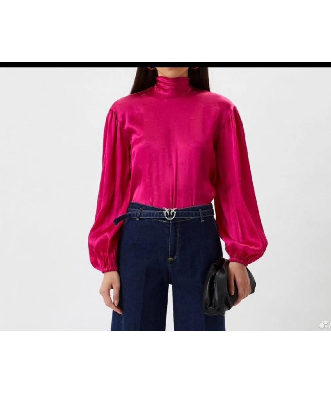 PINKO Фуксия ацетатная блузы, фото 3