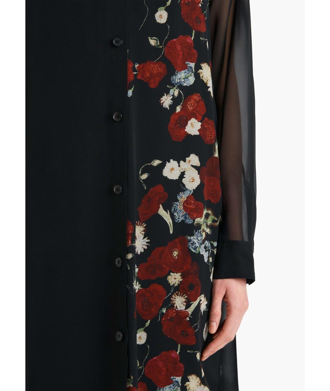 KHAITE Черное шелковое платье, фото 6