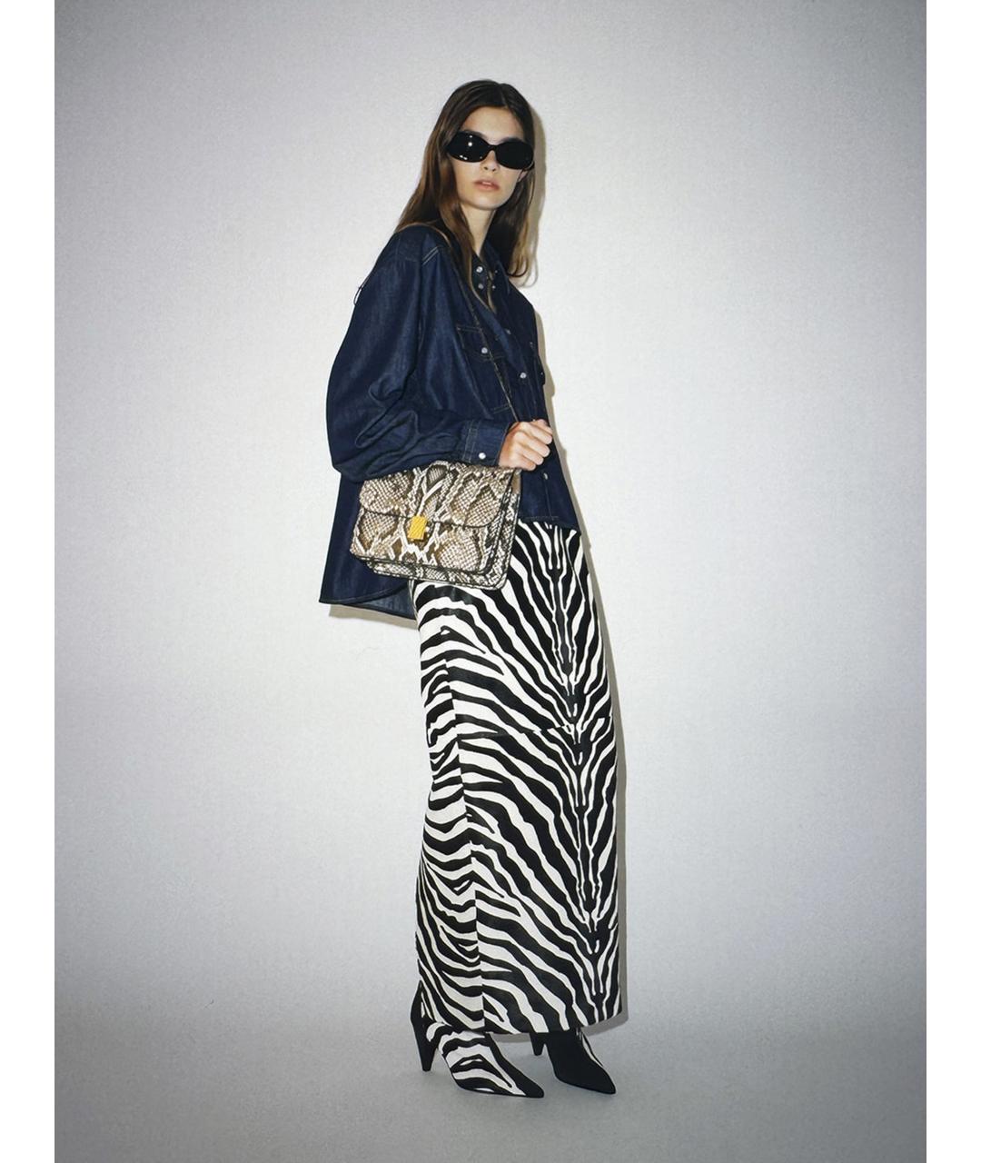 KHAITE Синяя хлопковая рубашка, фото 2