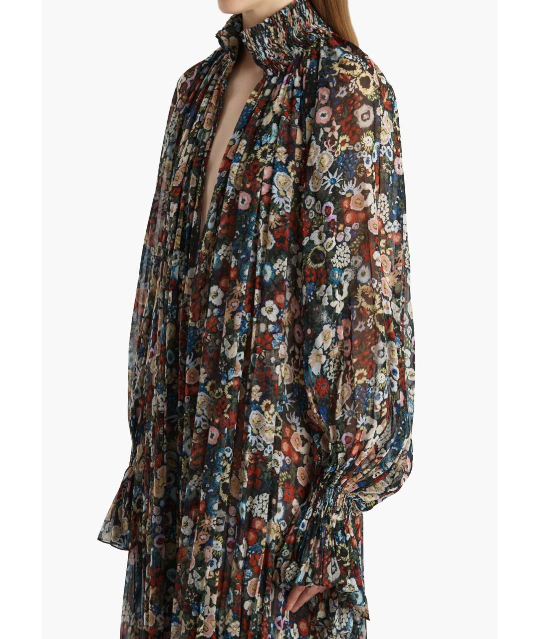 KHAITE Мульти шелковое повседневное платье, фото 6