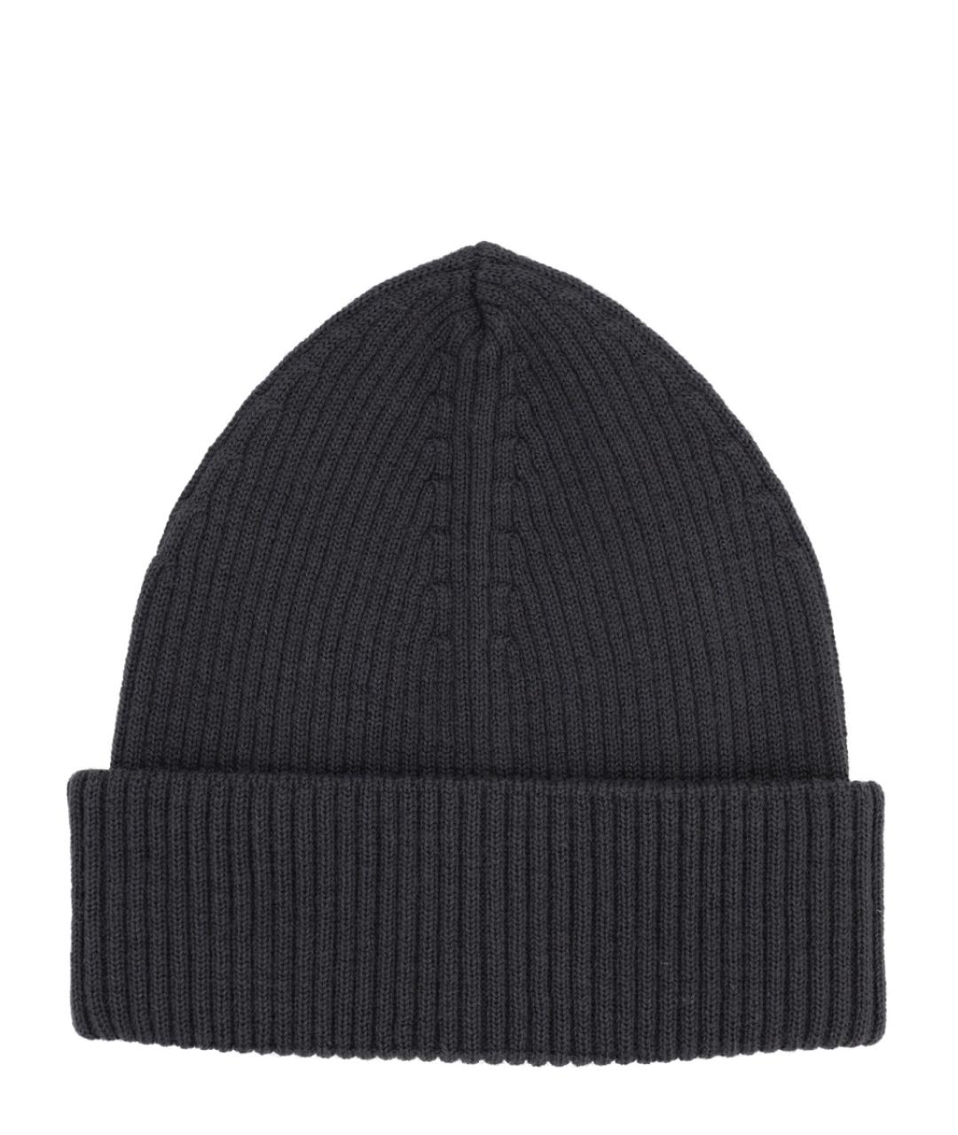OUR LEGACY Черная шерстяная шапка, фото 1