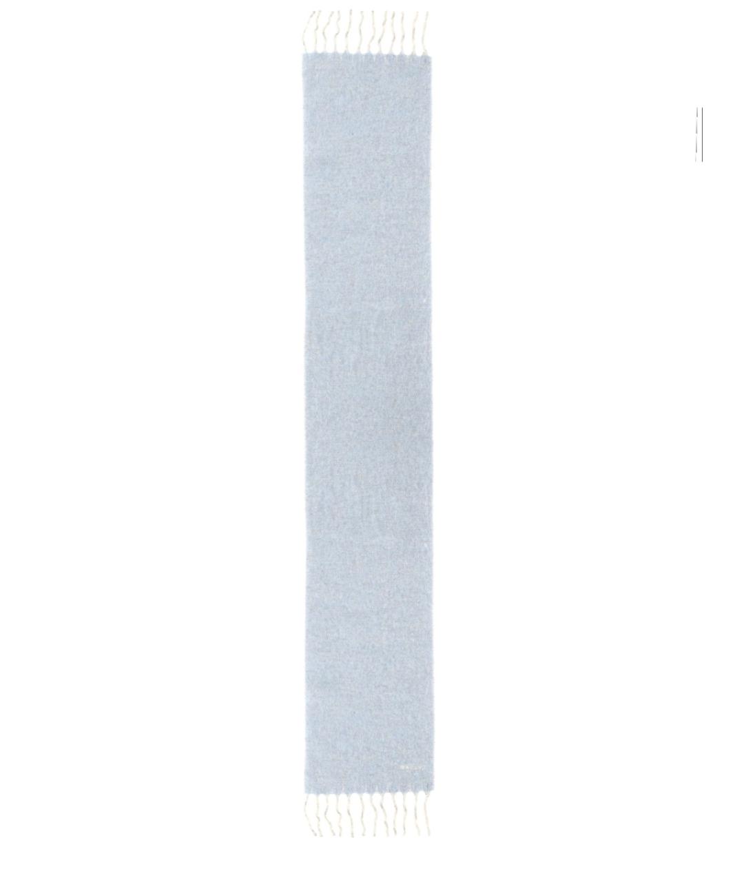 BALLY Голубой шерстяной шарф, фото 1