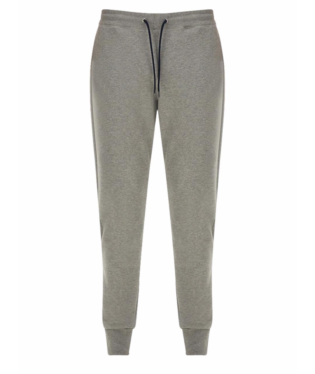 PS BY PAUL SMITH Серые хлопковые повседневные брюки, фото 1