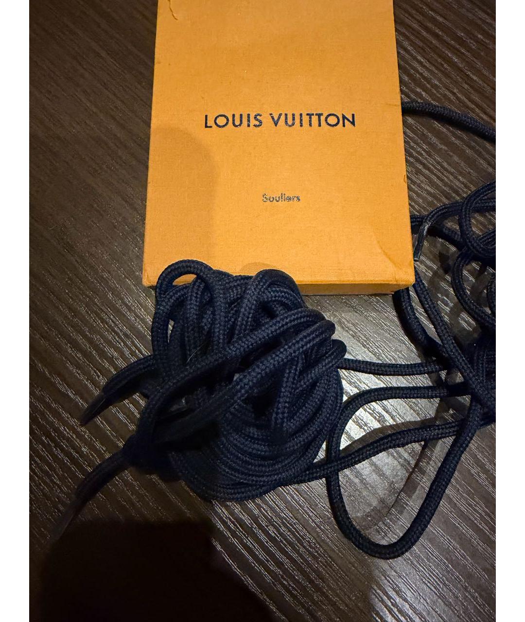 LOUIS VUITTON Темно-синий ремень, фото 4