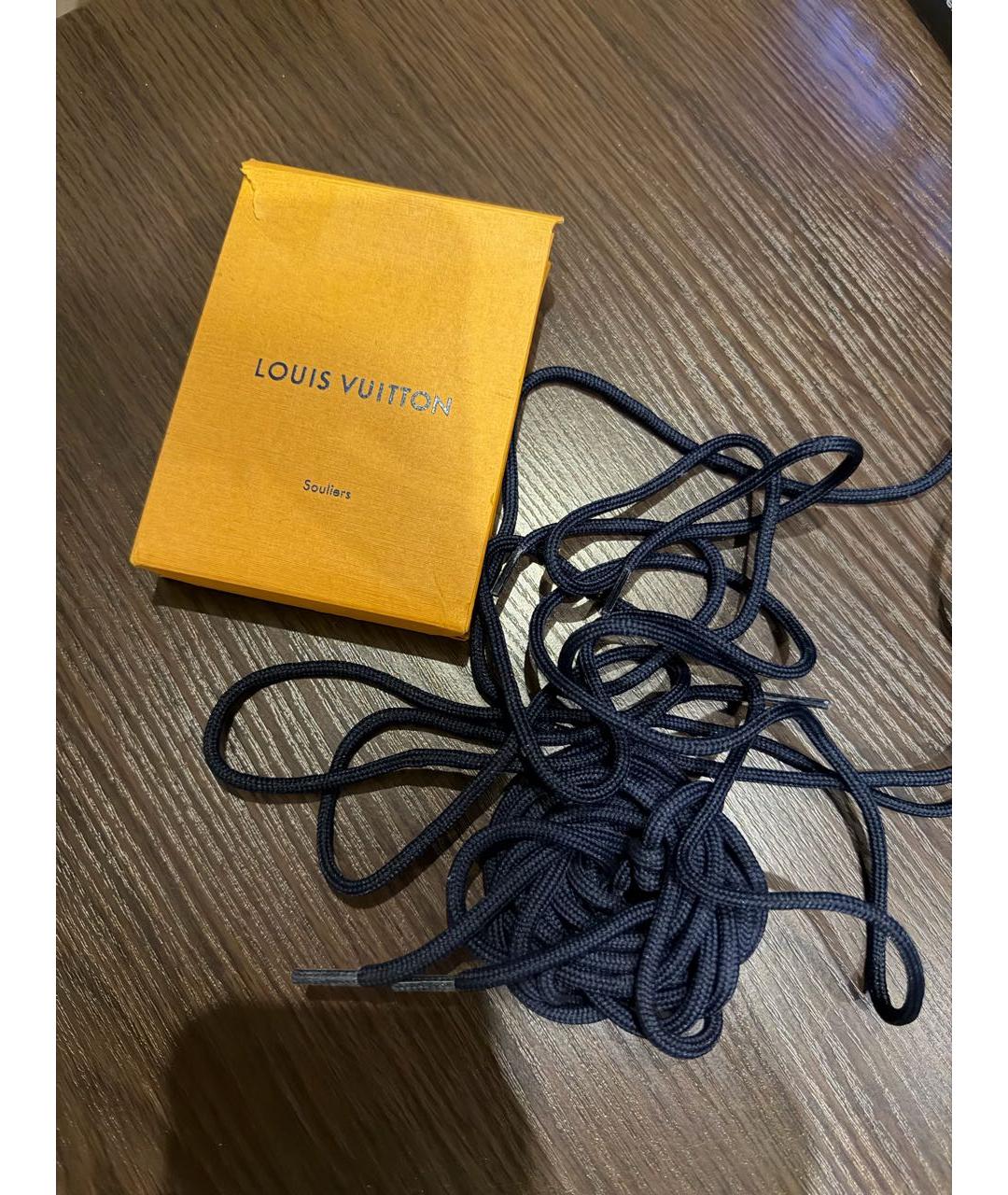 LOUIS VUITTON Темно-синий ремень, фото 2