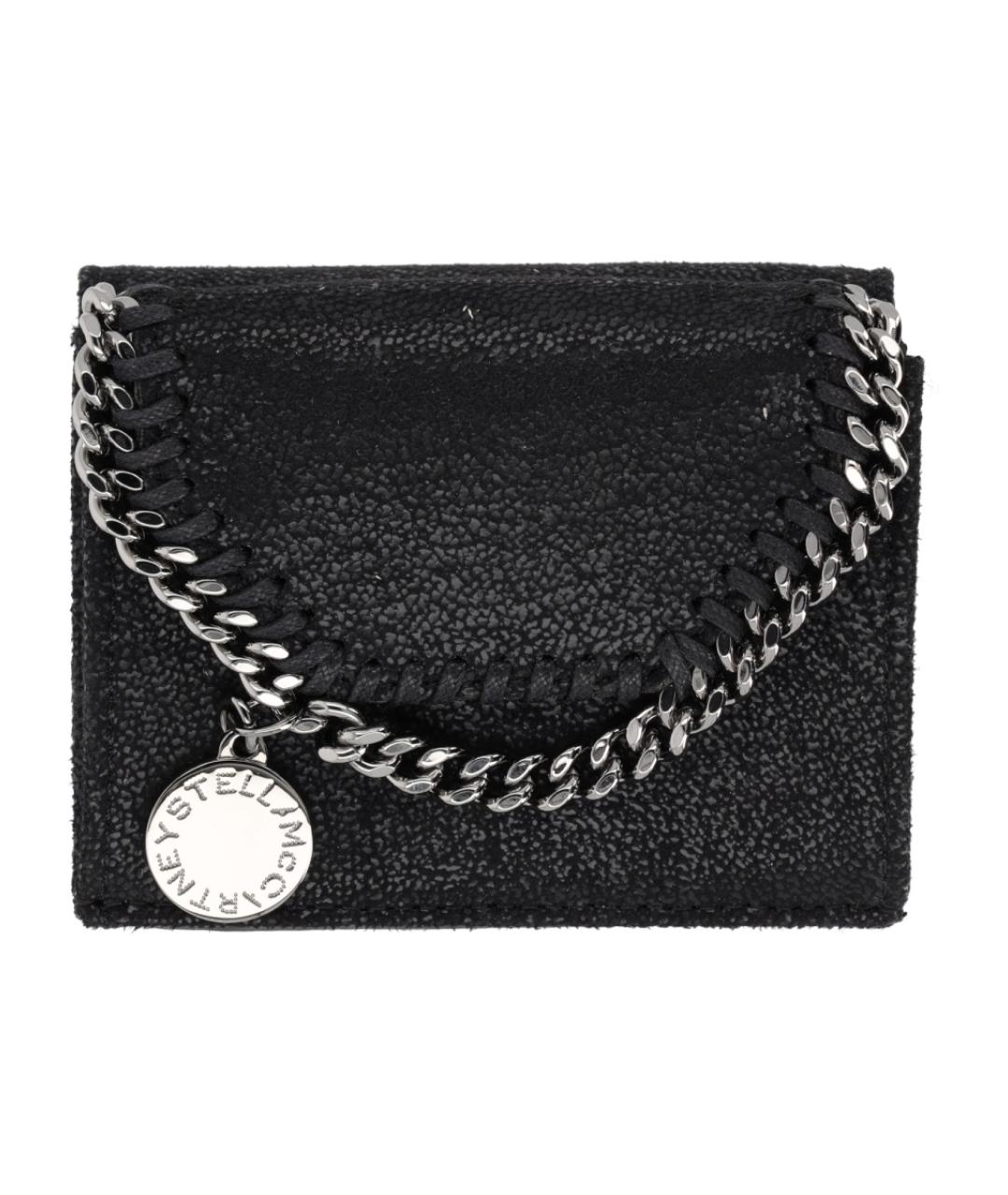 STELLA MCCARTNEY Черный кошелек из искусственной кожи, фото 1