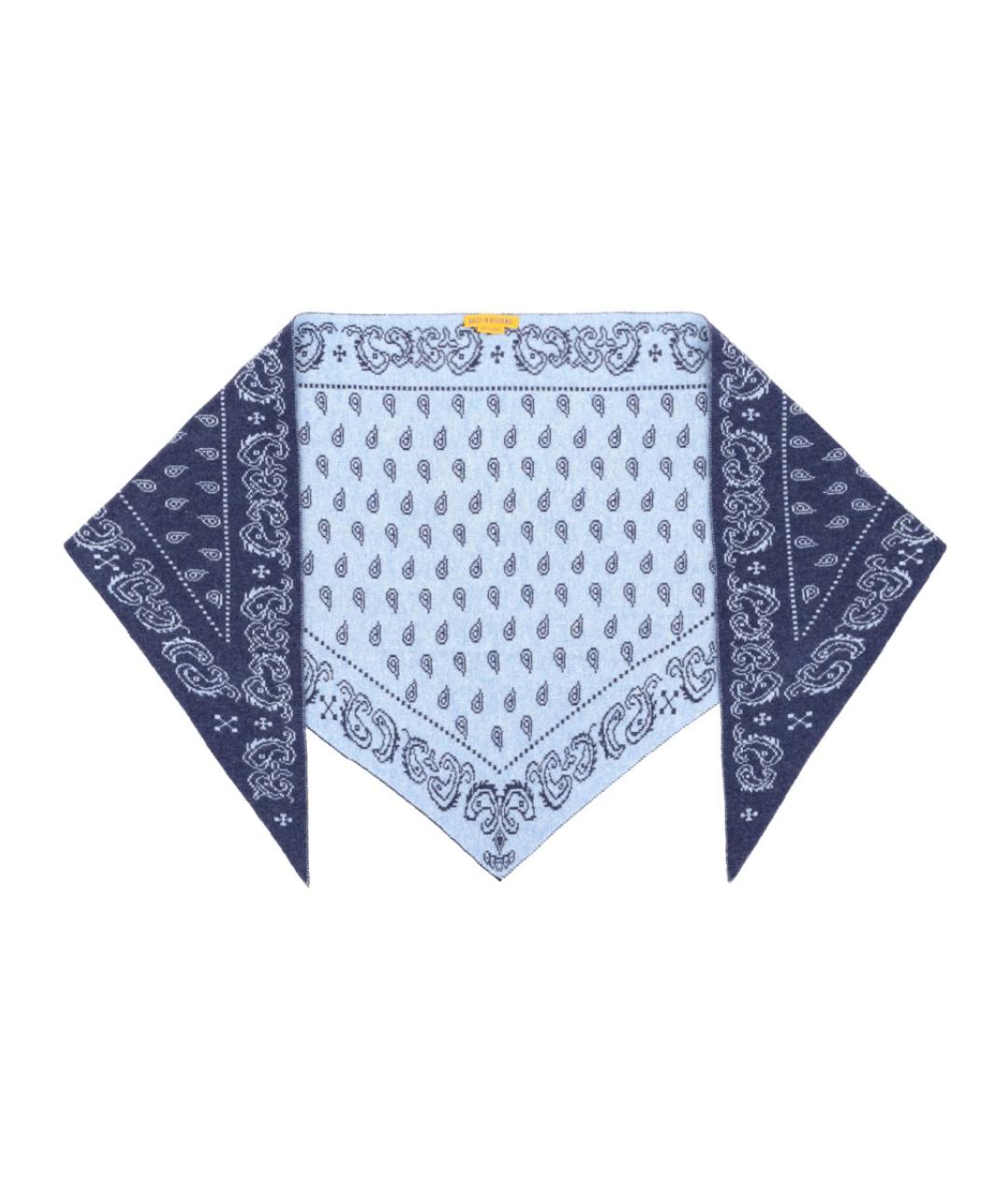 GUEST IN RESIDENCE Синий кашемировый шарф, фото 1