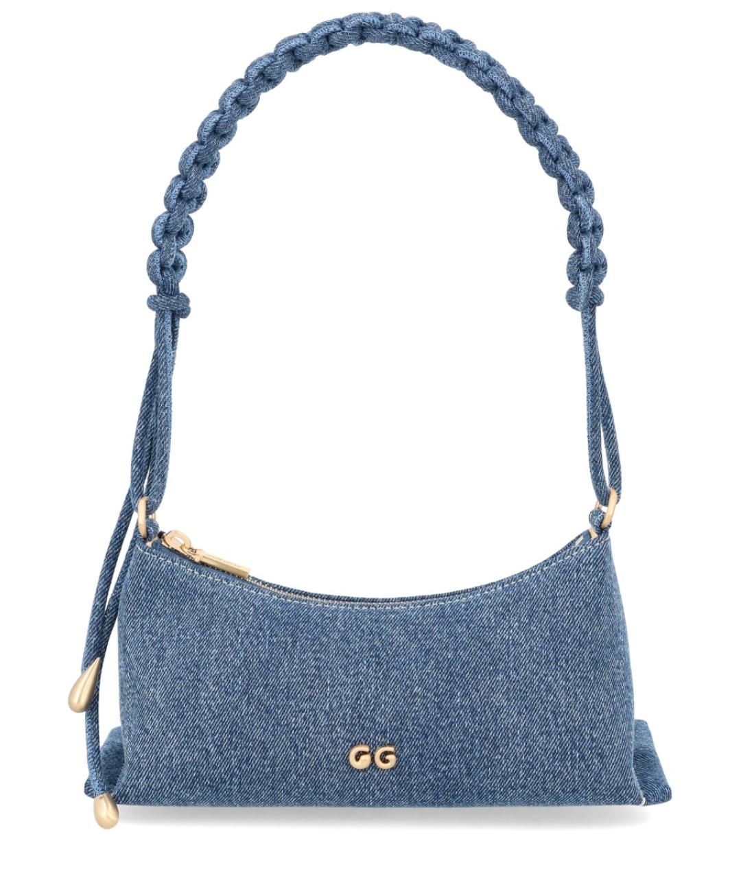 CULT GAIA Синяя тканевая сумка через плечо, фото 1